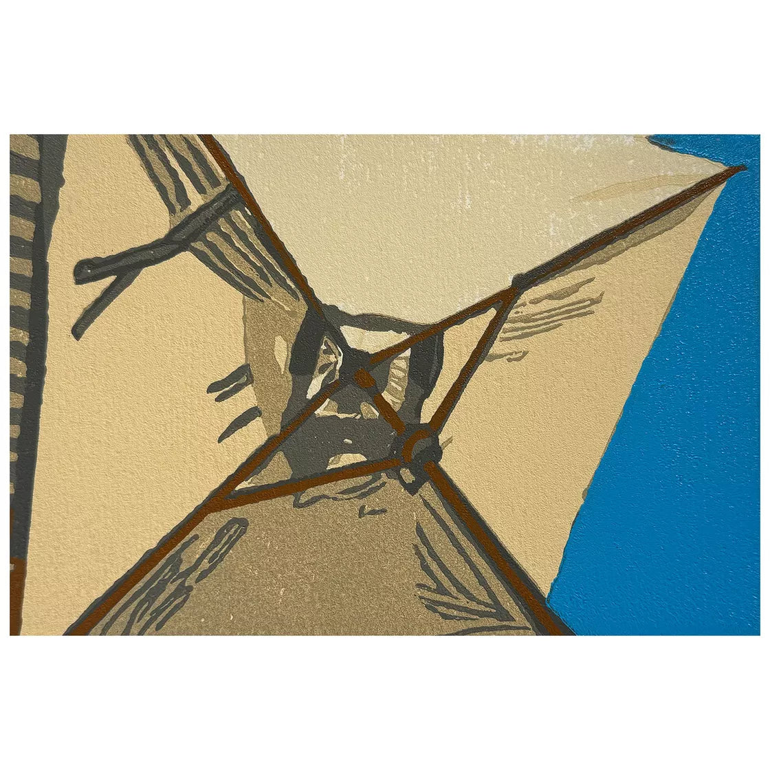 * Shade (2024) Linocut print from a limited edition of 5