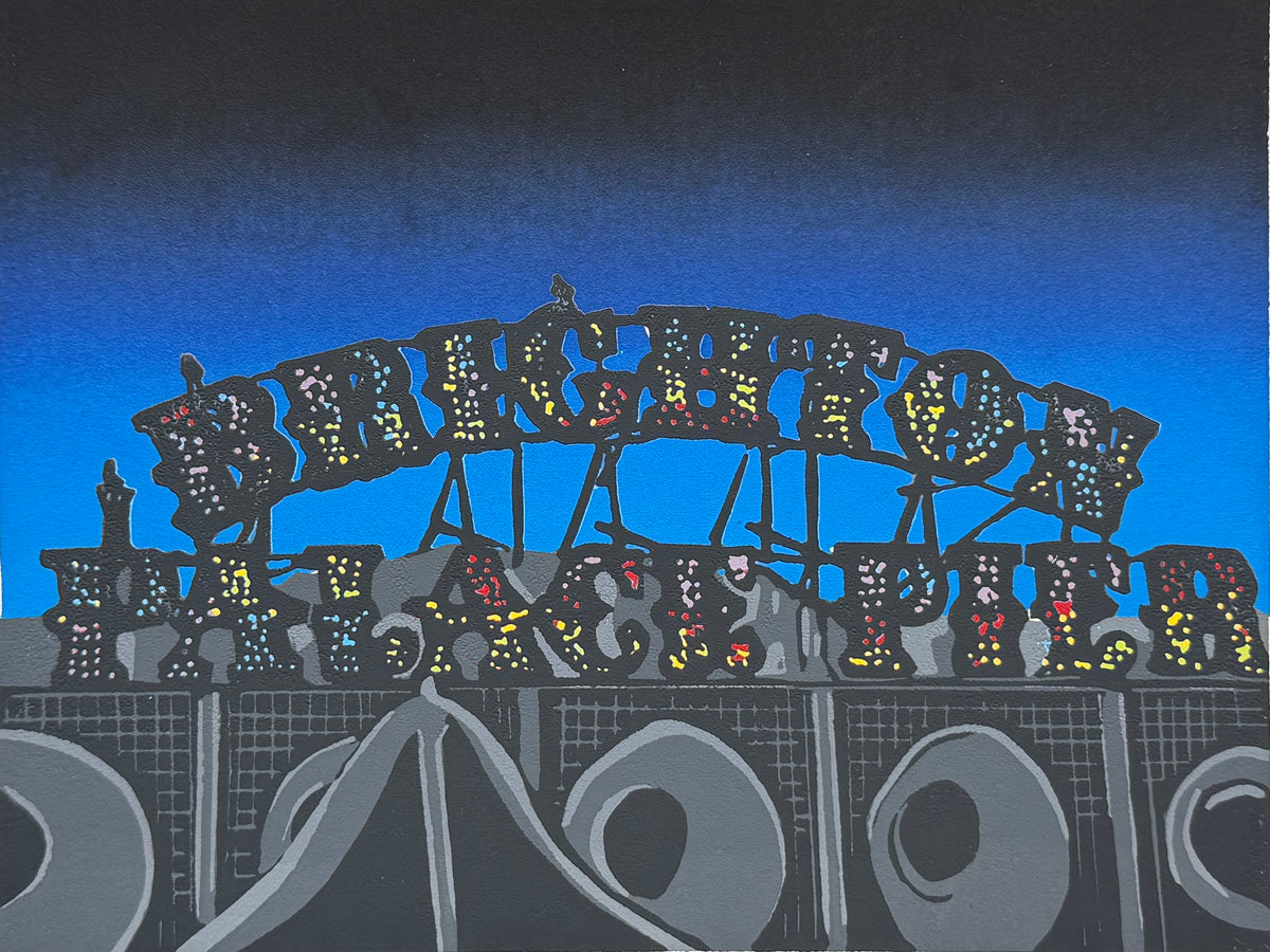 Brighton Pier Lights Version 2